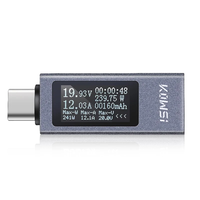 Type-C 電流電圧モニター KWS-2301C DC 4 - Power Supply Tester のレビューと価格