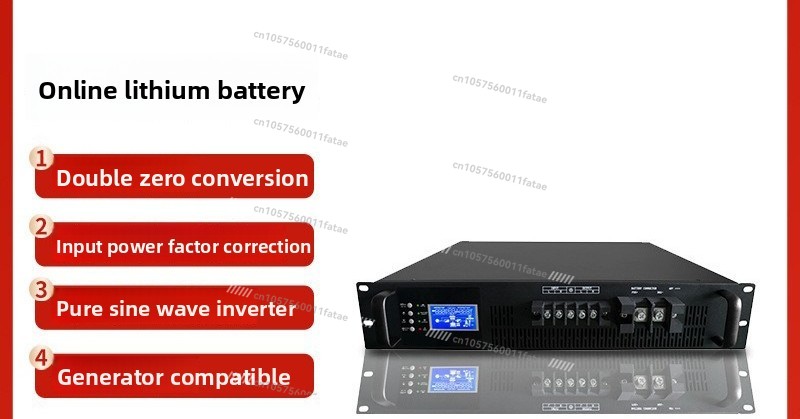 オンラインUPS無停電電源装置リチウム電池48V純正弦波6K - Server Power Supply のレビューと価格