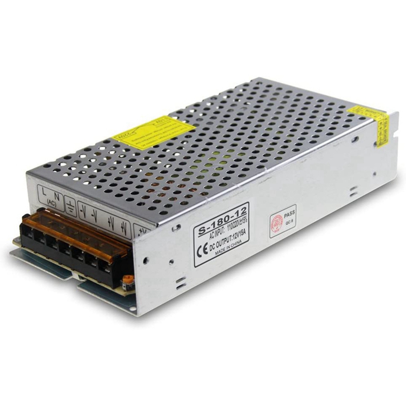 DC 12V 15A 180W 電源トランススイッチ AC  - Dc Power Supply 12V のレビューと価格