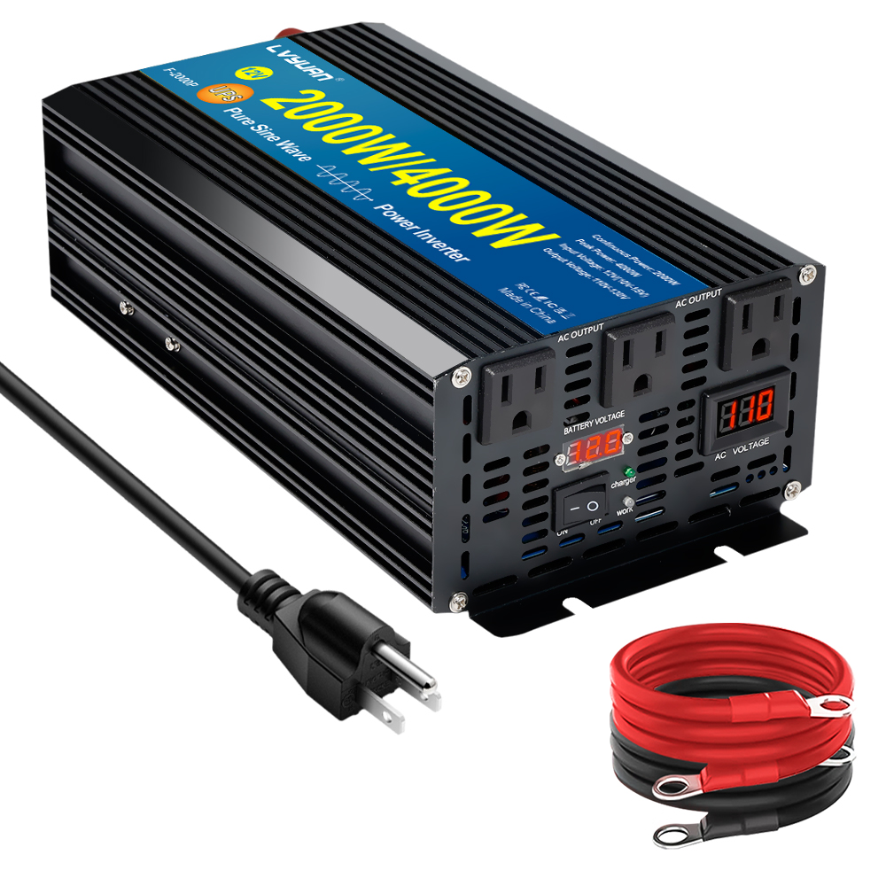 LVYUAN 1500W インバーター（UPS機能付き、15 - Ac Power Supply のレビューと価格