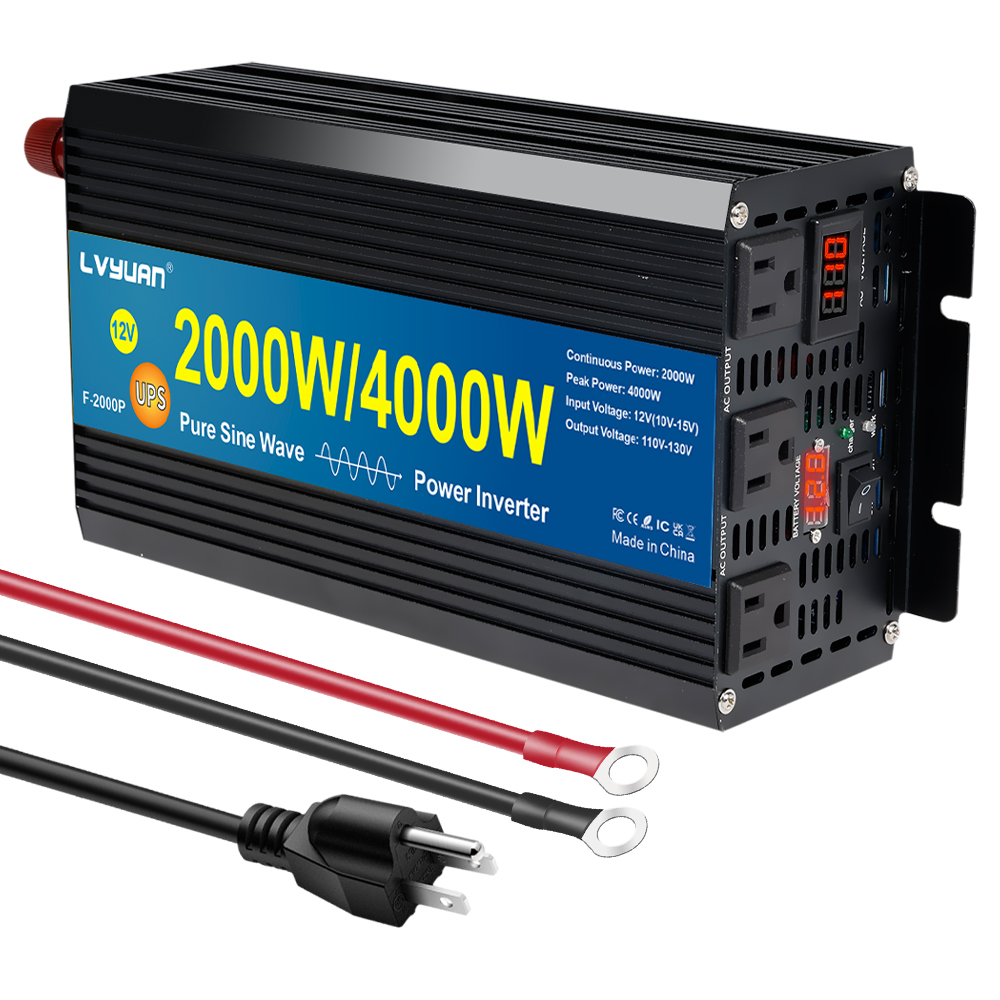 LVYUAN 1500W インバーター（UPS機能付き、15 - Ac Power Supply のレビューと価格