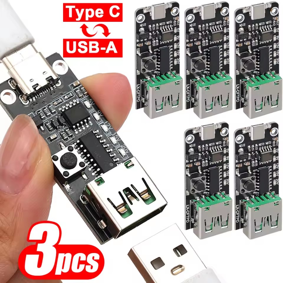 1～3個入り USB-C 5A PDトリガーボード、Type - Modular Power Supply のレビューと価格