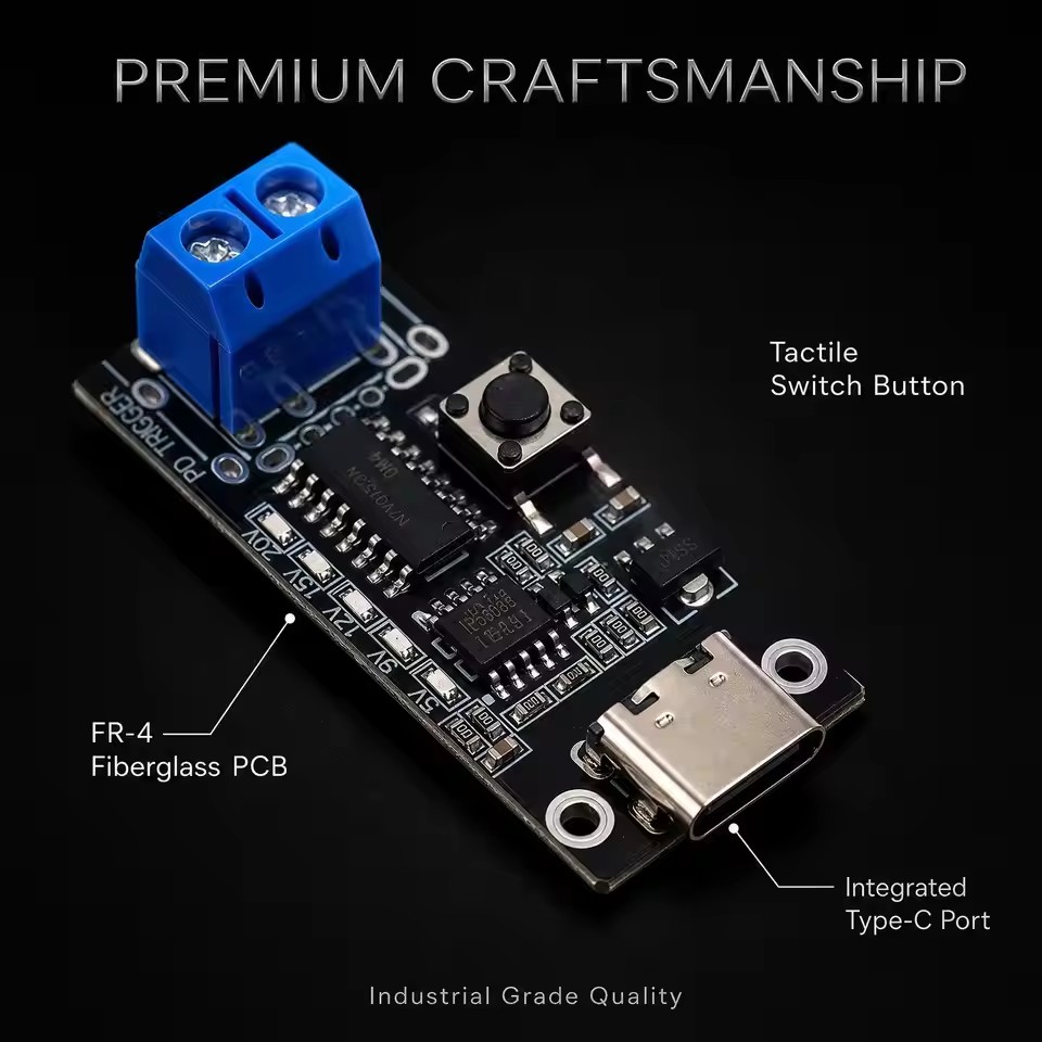 1～3個入り USB-C 5A PDトリガーボード、Type - Modular Power Supply のレビューと価格