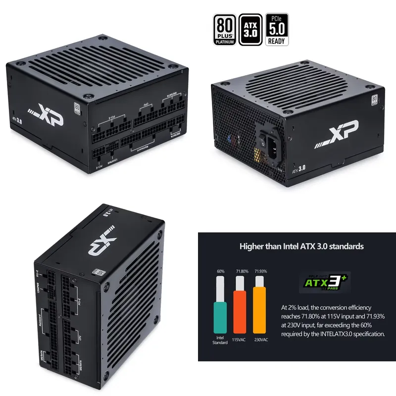 【CHIMU HOME】 850/1000/1200W 80 - Pc Power Supply のレビューと価格