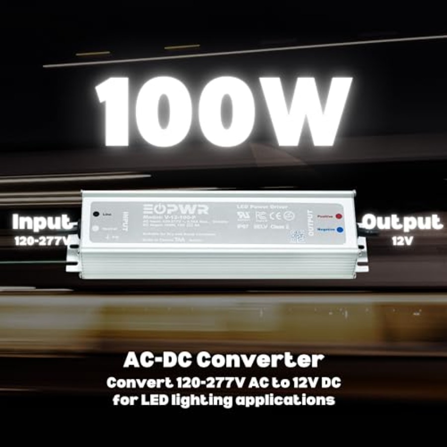 LED ドライバー防水 IP67 電源 AC120-277V - Ac Power Supply のレビューと価格