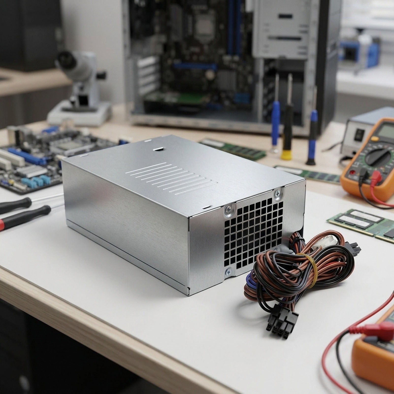 500W電源ユニット D500EPS-01 TPX56。De - Psu Computer のレビューと価格